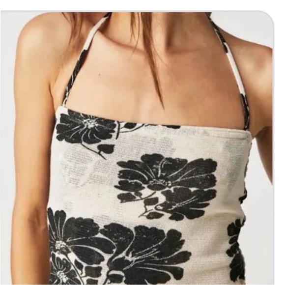 Free People // Poppy Tube Top New Floral Print Size Large - Picture 3 of 8
